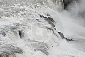 Gullfoss (Golden Falls) waterfall - Golden Circle - Iceland