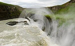 Gullfoss waterfall iceland