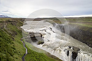 Gullfoss Waterfall, Iceland