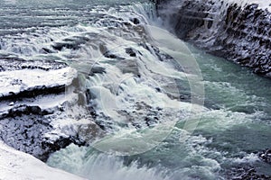 Gullfoss Waterfall, Iceland.