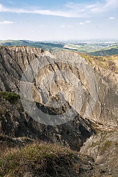 Gullies in the hills of Imola