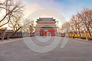 Gulou Drum Tower in Beijing, China