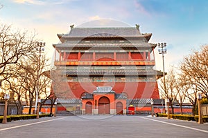 Gulou Drum Tower in Beijing, China