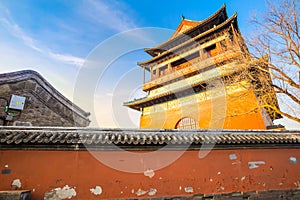 Gulou Drum Tower in Beijing, China