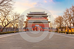 Gulou Drum Tower in Beijing, China