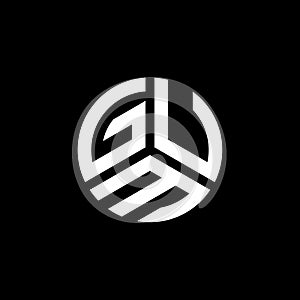 GUM letter logo design on white background. GUM creative initials letter logo concept. GUM letter design