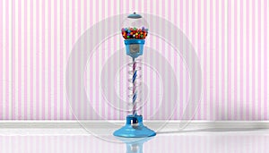 Gumball Machine In A Candy Store