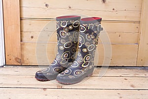 Gumboots with Pattern