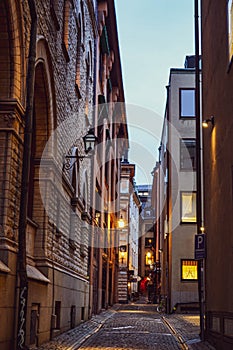 Gumlastan Old Town Alley (Stockholm)