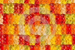 Gummi bears background