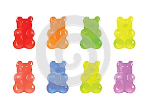 Gummy bear candy set6