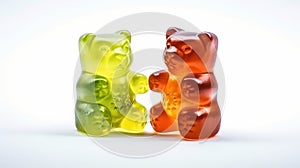 Gummy bears isolated img