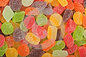 Gummy candy background