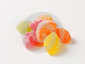 Gummy fruit candy