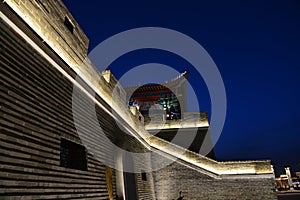 GuMo pavilion night scene