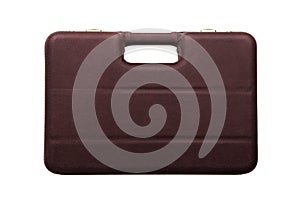 Gun case isolated on white