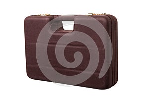 Gun case isolated on white