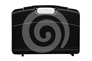 Gun case isolated on white