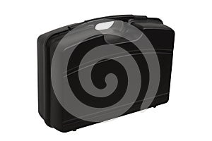 Gun case isolated on white