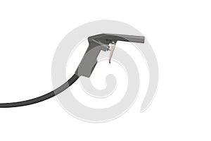 Gun for compressed air