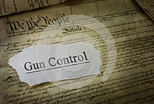 Gun Control headline