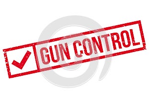 Gun Control rubber stamp