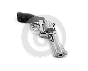 Gun isolated on white background.