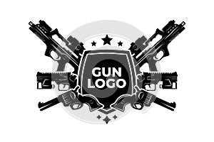 Gun logo/illustration, 100% , EPS file