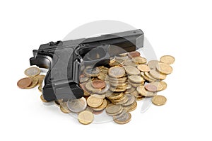 Gun and money