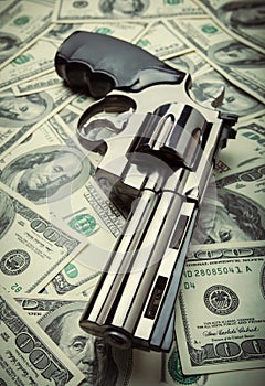 Gun and money