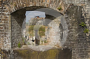 Gun Mount at Fort Pickens