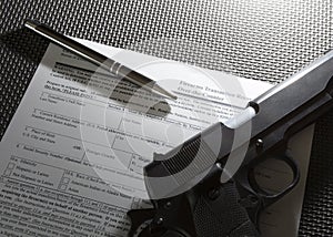 Gun purchase form