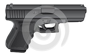 Gun Semi Automatic Handgun