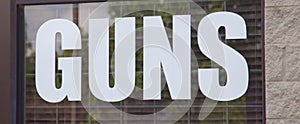 Gun Shop Sign