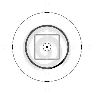 Gun sight photo