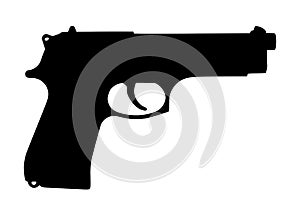 Gun silhouette