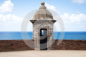 Gun Tower at San Juan, Puerto Rico