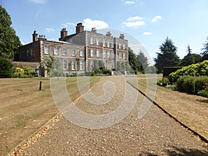 Gunby Hall in the sun