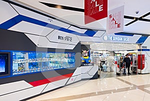 Gundam base store, Seoul