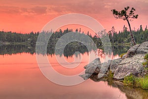 Gunflint Trail in Superior National Forest, Minnesota