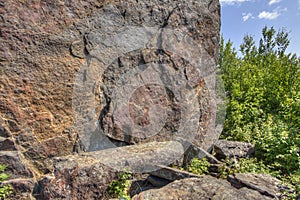 Gunflint Trail in Superior National Forest, Minnesota