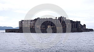 Gunkanjima Battleship Island in Nagasaki Japan