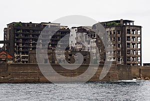 Gunkanjima Battleship Island in Nagasaki Japan