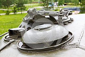 Gunner's hatch of the T-54