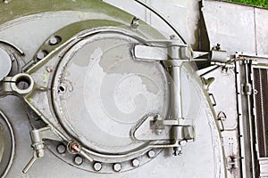 Gunner's hatch of the T-54