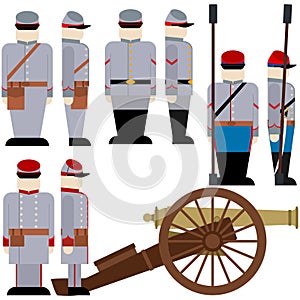 Gunners of the Armed Forces of the Confederation photo