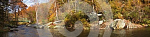 Gunpowder River Fall Foliage Panorama