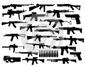 Guns collection set