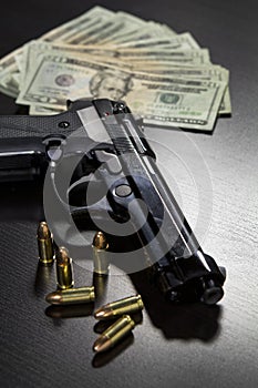 Guns and money