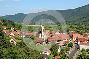 Gunsbach, village of Alsace